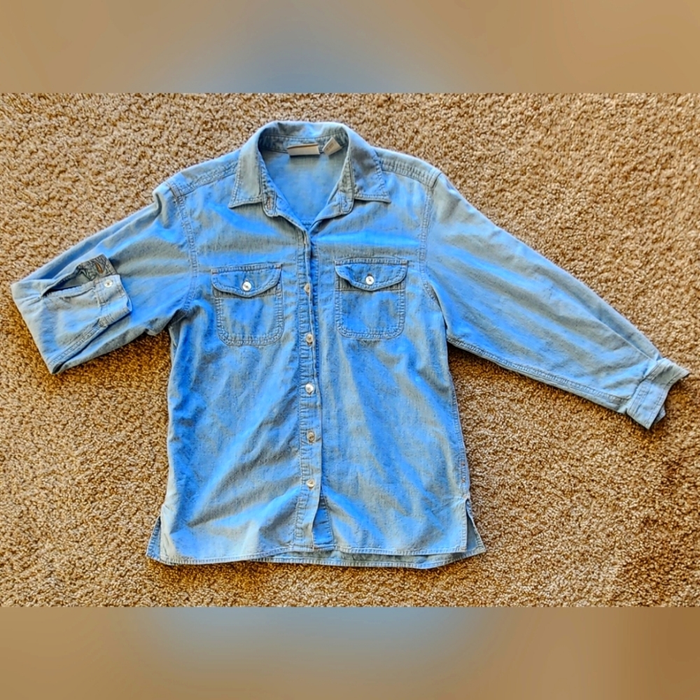 Liz Claiborne Women's Jeans Top Size PS